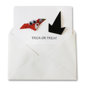 종이접기 10월 할로윈 박쥐+모자 카드 돌봄교실