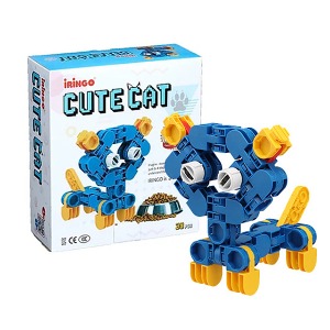 아이링고19 고양이 동물시리즈 블록장난감 만들기
